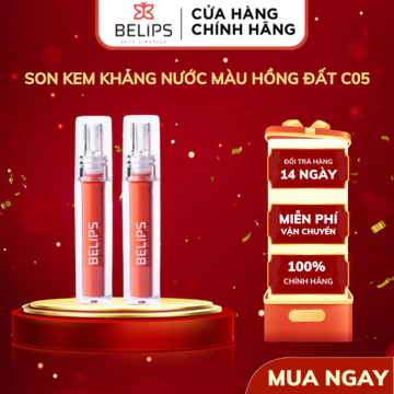 Son Kem Kháng Nước Màu Hồng Đất BELIPS BST Mới "City At Night" Siêu Mướt Mềm Mịn Môi