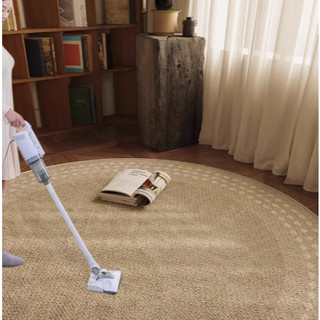 Thảm Tròn Trang Trí Đế Cao Su Chống Trượt – Màu Sắc Nhã Nhặn, Decor Nhà Cửa Cực Xinh