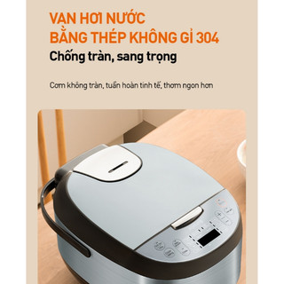 Nồi cơm điện tử Joyoung JRC-7130 - Dung tích 1.8L, Công suất 850W - Bản Tiếng Việt, BH 24 tháng