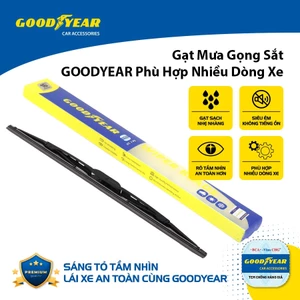 Gạt Mưa Gọng Sắt Ô Tô GOODYEAR Phù Hợp Cho Nhiều Dòng Xe Thông Dụng