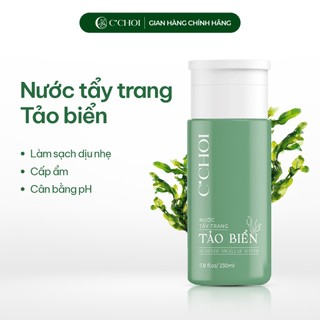 Nước tẩy trang tảo biển C'CHOI Seaweed Micellar Water làm sạch sâu, dịu nhẹ 230ml