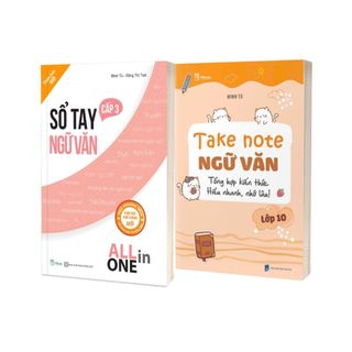 Sách - Combo Sổ tay và Take Note Tiếng Anh - Ngữ Văn Lớp 10- Tổng hợp kiến thức Hiểu nhanh nhớ lâu - TKBooks