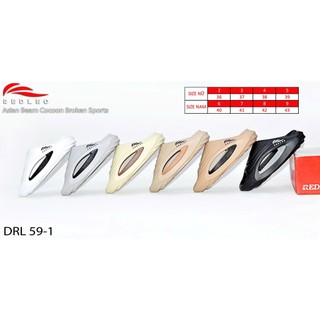 (CHÍNH HÃNG) (Đặt tăng 1 size) Dép bánh mì quai ngang nam nữ REDLEO _RL59-1 đúc cao su êm mềm nhẹ bền, có lỗ thoáng khí