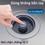 Nút nhấn xả bồn rửa chén inox – xả nhanh, chống rò, dễ lắp, phù hợp chậu rửa tiêu chuẩn