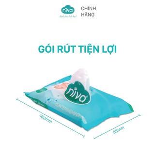 (Quà tặng không bán) Khăn ướt NIVA