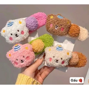 Kẹp Gấu Kẹp Tóc Mái Hoạt Hình Dễ Thương Size Đại 12cm