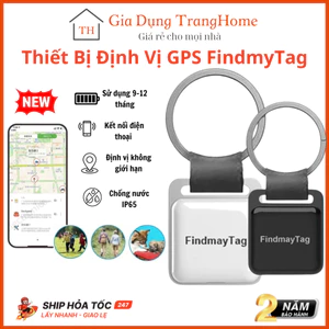 Thiết Bị Định Vị GPS Find My Tag Mini Siêu Nhỏ Không Dây Giấu Kín Cho Xe Máy Ô Tô Trẻ Em Vật Nuôi