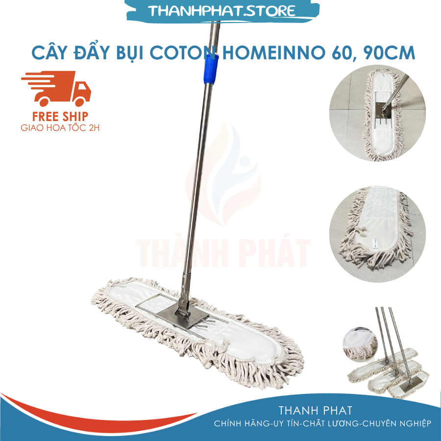 Cây lau bụi coton loại 1 homeinno 90cm cán rút | Shopee Việt Nam