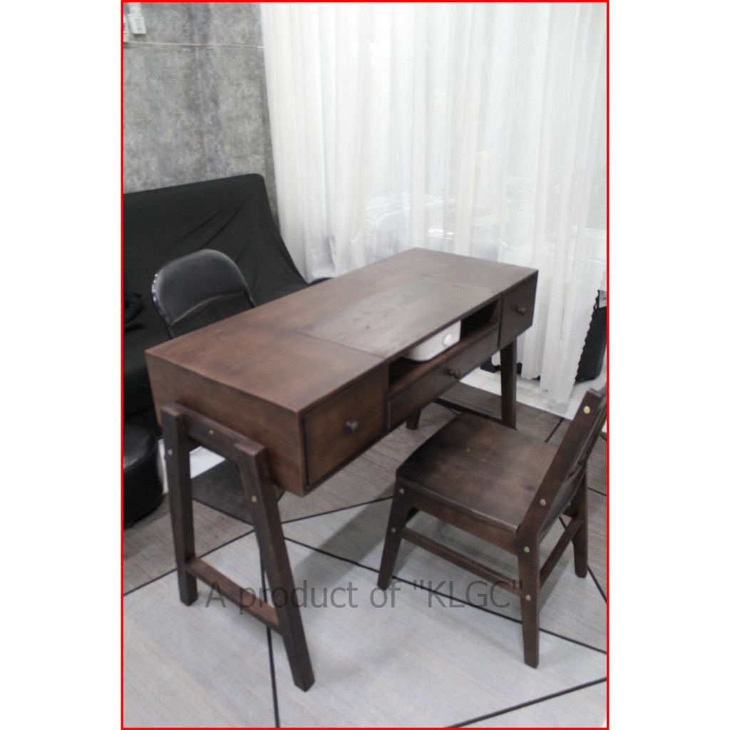 Bàn Làm Nail Gỗ Thông Tự Nhiên NAIL_02 | BigBuy360 - bigbuy360.vn