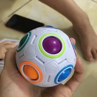 Rubik biến thể quả bóng tròn Rainbow Ball Magic Ball