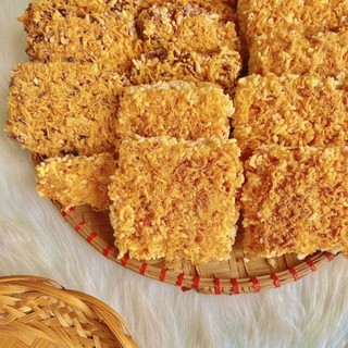 [Combo 3 Gói 500g] Cơm Cháy Chà Bông Cơm Cháy Cung Đình - Đồ Ăn Vặt Ngon Giòn Rụm-Đặc Sản Ninh Bình