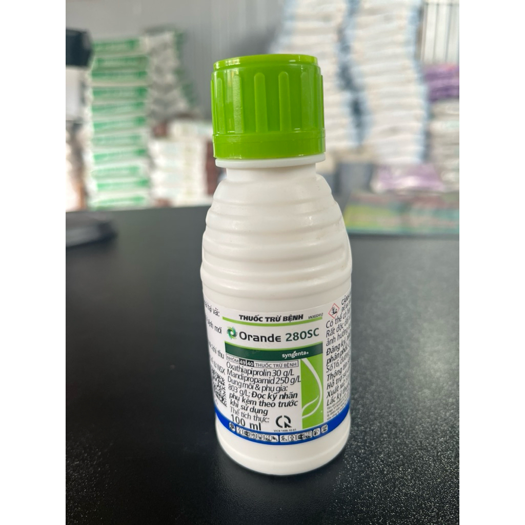 Orande 280SC- Trừ bệnh sương mai thối trái sầu riêng- syngenta chai 100ml