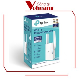 TP-Link RE505X WiFi 6 Range Extender AX1500 Siêu Nhanh 2 Ăng Ten Ngoài Phát Rộng