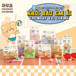 Bỉm hữu cơ MAMOGOM Premium Care / MAMOGOM DYNAMIC công nghệ Hàn dán/quần đủ size NB40/S62/M52/M48/L44/XL40/XXL38