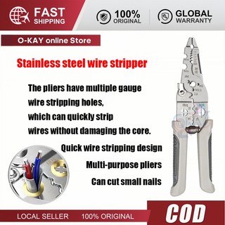 Kìm Cắt Dây Tự Động Có Thể Điều Chỉnh - Kìm Tuốt Đa Chức Năng, Kìm Uốn Dây, Dụng Cụ Cầm Tay