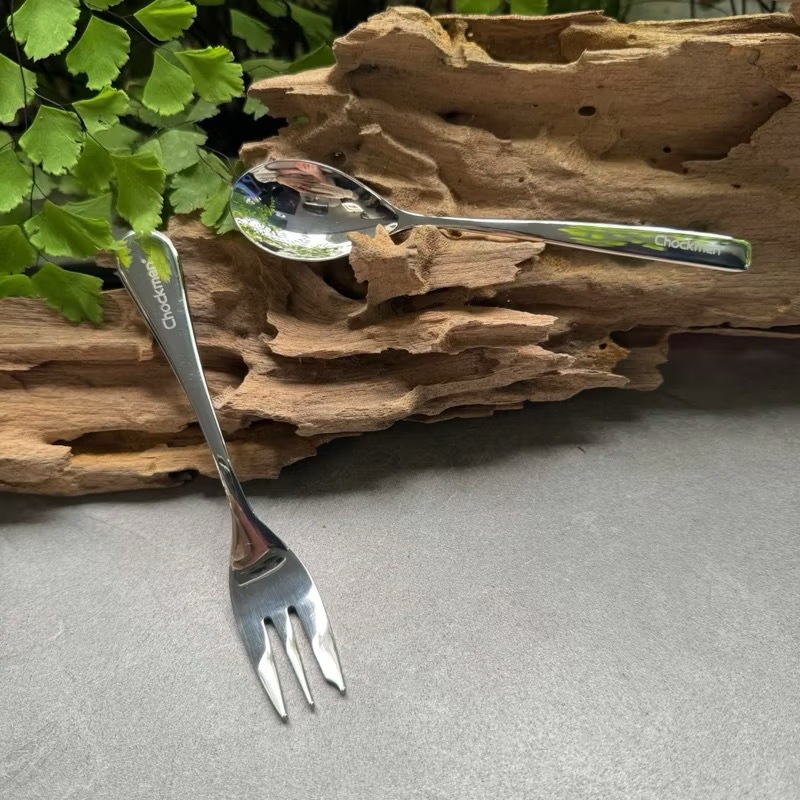 Thìa Sữa Chua KINSGEM BY CHOCKMEN INOX 18/10 Cao Cấp Muỗng Flan Thìa Cà Phê Thìa Ăn Bánh Cực Xinh