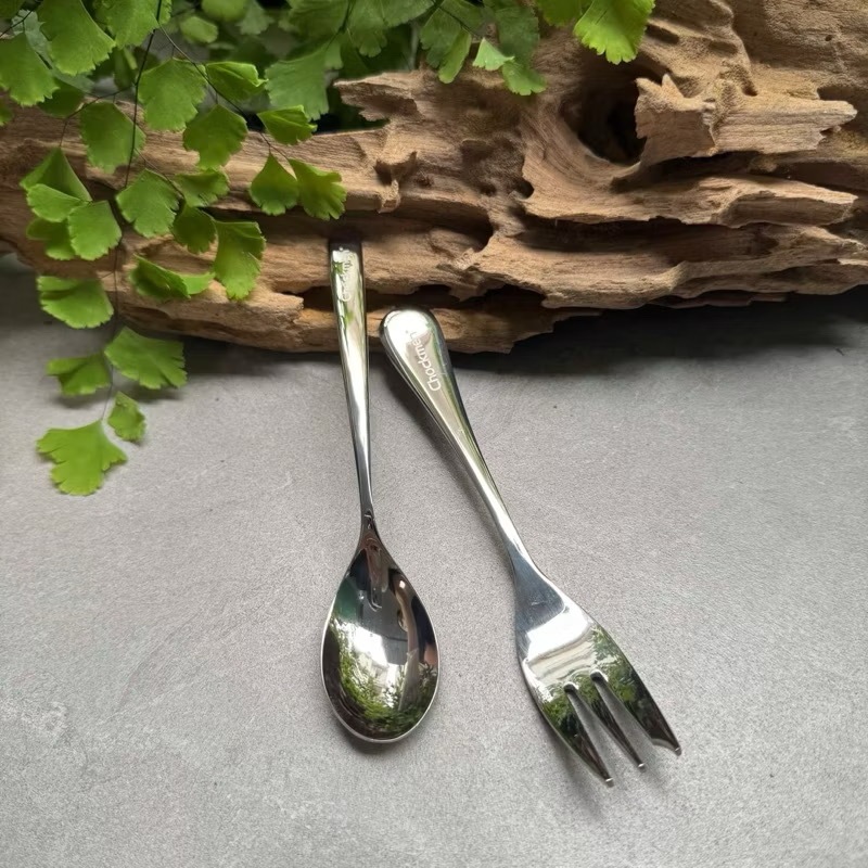 Thìa Sữa Chua KINSGEM BY CHOCKMEN INOX 18/10 Cao Cấp Muỗng Flan Thìa Cà Phê Thìa Ăn Bánh Cực Xinh