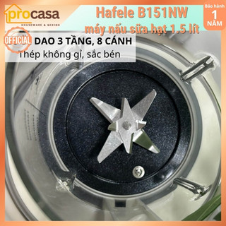 Máy xay nấu sữa hạt đa năng Hafele HS-B151NW - 1.5 lít - có chống ồn - Điều khiển Tiếng Việt