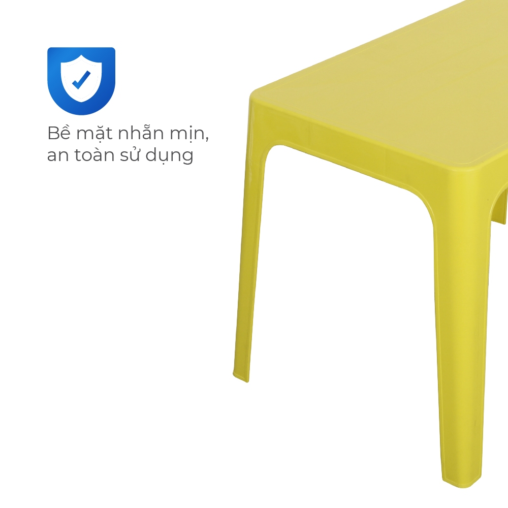Bàn nhựa QUI PHÚC, combo 2,4 bàn, chắc chắn, tiện lợi, bền màu, dùng cho quán nước, quán ăn