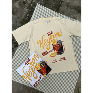 [THE NEGRONI] Áo thun mùa hè form rộng nam nữ Unisex chất cotton mềm mịn Premium