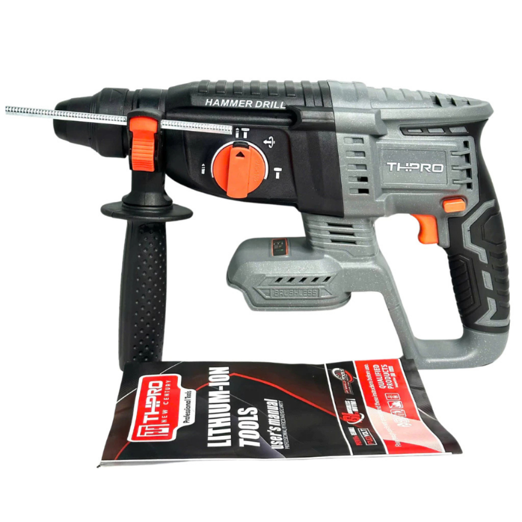 Thân Máy Khoan Bê Tông Pin THPRO TH2606PRO Động Cơ Không Chổi Than Lõi Đồng Chân Pin Phổ Thông