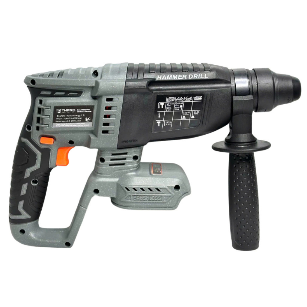 Thân Máy Khoan Bê Tông Pin THPRO TH2606PRO Động Cơ Không Chổi Than Lõi Đồng Chân Pin Phổ Thông