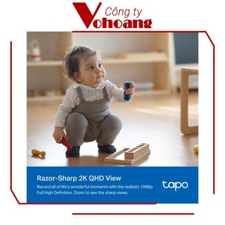 TP-Link Tapo C222 Camera AI 2K Rõ Nét, Quay Quét Rộng, Bảo Mật, Thông Minh, Nhìn Đêm Xa