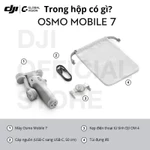 Gimbal chống rung điện thoại DJI Osmo Mobile 7 theo dõi chủ thể, 7P có mô đun tích hợp đèn chiếu sáng (DJI OM 7 Series) — ảnh 3