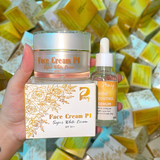 COMBO KEM FACE P1 Và SERUM HA PONRY Dưỡng Trắng , Dưỡng Ẩm Da