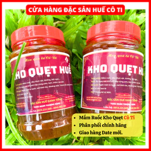 Mắm Ruốc Kho Quẹt Huế Cô Ti Hộp 250g Thơm Ngon Chuẩn Vị, Đặc Sản Huế