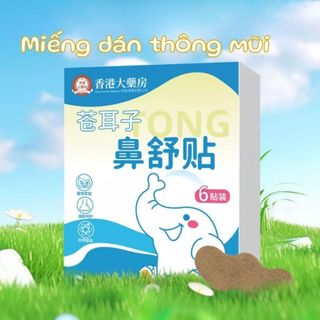 Hộp 10 Miếng Dán Thông Mũi Chống Nghẹt Mũi, Miếng Dán Thông Mũi Giảm Khô Mũi Giúp Ngủ Ngon Life Plus - MDTM01