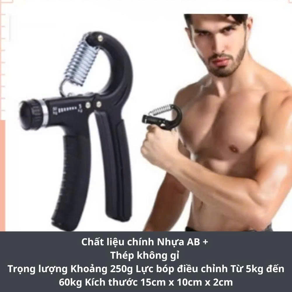 Dụng Cụ Bóp Tay Điều Chỉnh Lực - Tăng Cường Tập Thể Dục Thể Thao Mỗi Ngày