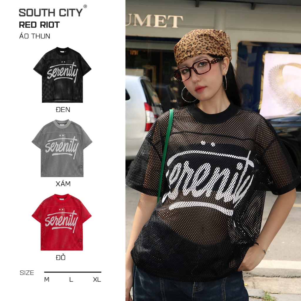 Áo Thun Lưới South City Red Riot