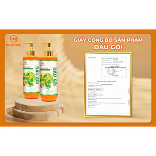 Combo Dầu Gội Xả Hamyy Skin Ngải Cứu Bưởi Gừng Giảm Rụng Tóc, Sạch Gàu, Hỗ Trợ Mọc Tóc, Dưỡng Tóc Chắc Khỏe