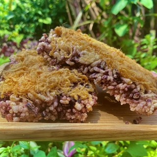 [Combo 3 Gói 500g] Cơm Cháy Gạo Lứt Chà Bông Cung Đình- Đồ Ăn Vặt Giòn Rụm - Túi Giấy 500g