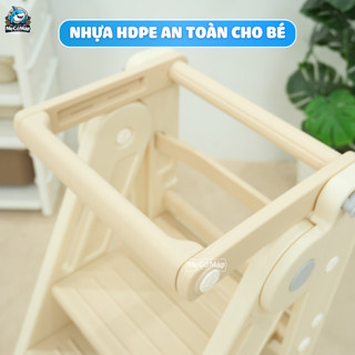 Giá Kê Chân Đa Năng Gấp Gọn Tiện Lợi, Có Đế Cao Su Chống Trượt 4 Điểm An Toàn Cho Bé