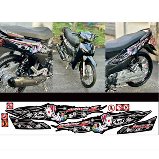 Tem wave 110cc - Mẫu wave z- QKA - Tem 3 lớp