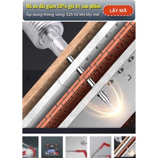 Máy bắn đinh ( S4 )-( Tặng kèm 100 Đinh Nấm ) Full Hộp Đựng + Phụ kiện thay thế + Phụ kiện bảo hộ