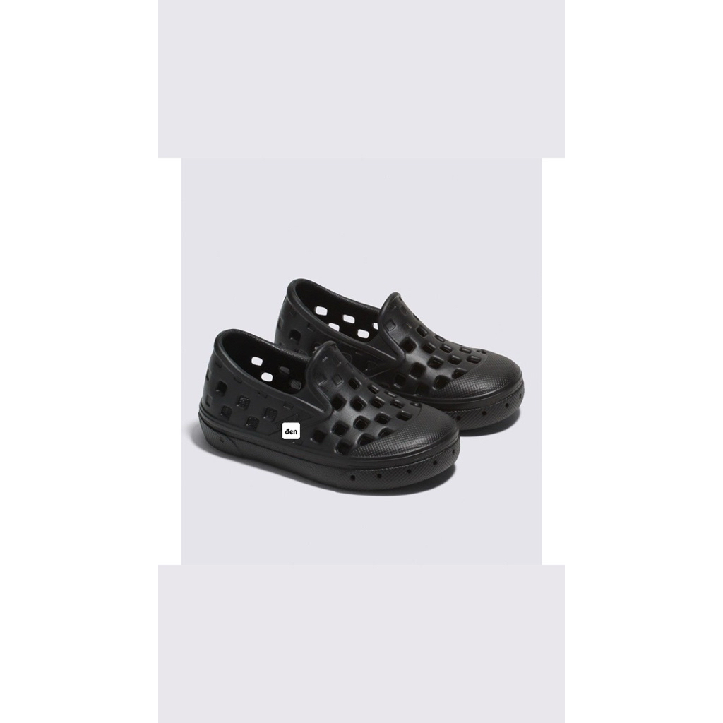 Giày trẻ emTODDLER SLIP ON TREK ALL BLACK - Đen Kids shoes