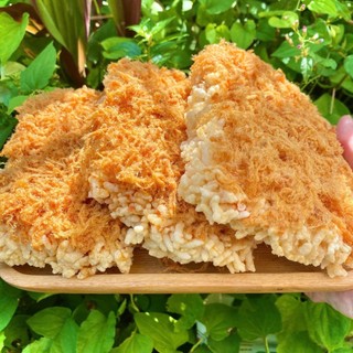 Combo 2 Gói Cơm Cháy Chà Bông Cung Đình-Giòn Rụm,Thơm Mùi Gạo Nếp,Tách Dầu Ly Tâm-Túi Giấy 250g