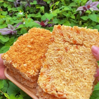 Combo 2 Gói Cơm Cháy Chà Bông Cung Đình (Nếp+ Lứt), Đặc Sản OCOP 3 Sao Ninh Bình, Túi Giấy 250g