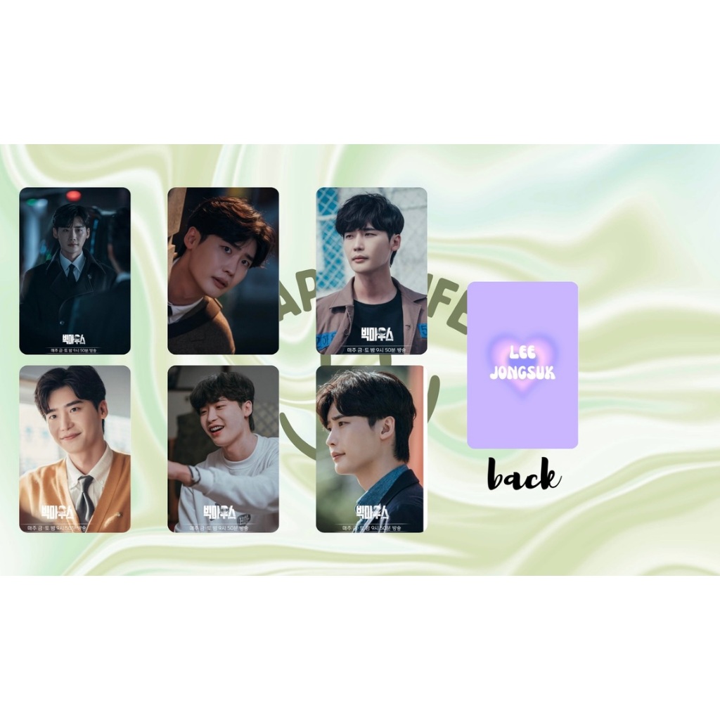 set card bo góc Lee Jong Suk