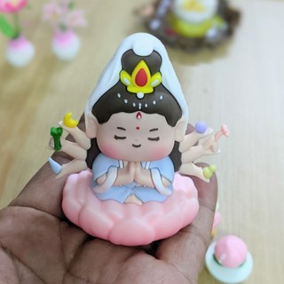 Tượng PVC Quan Âm  size to 7.5cm có giá sỉ