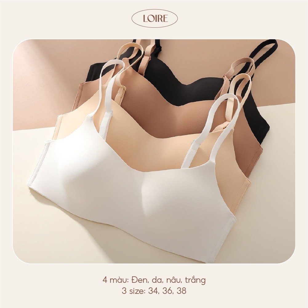 Áo Lót Không Gọng Đệm Mỏng 0,5cm Mềm Mát Loirechic BRDE136