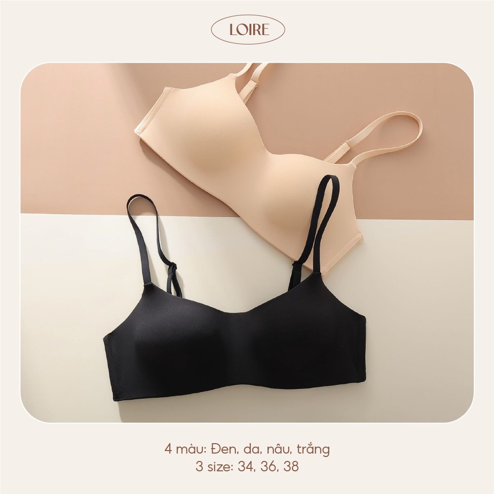 Áo Lót Không Gọng Đệm Mỏng 0,5cm Mềm Mát Loirechic BRDE136