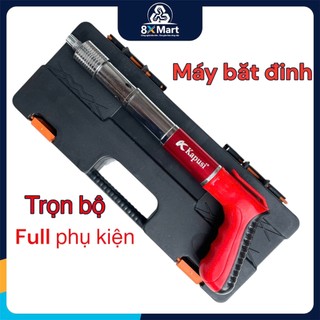 Máy Bắn Đinh ( S4 ) Dụng cụ Tiện lợi - Dễ sử dụng - An toàn - Full phụ kiện và hộp đựng