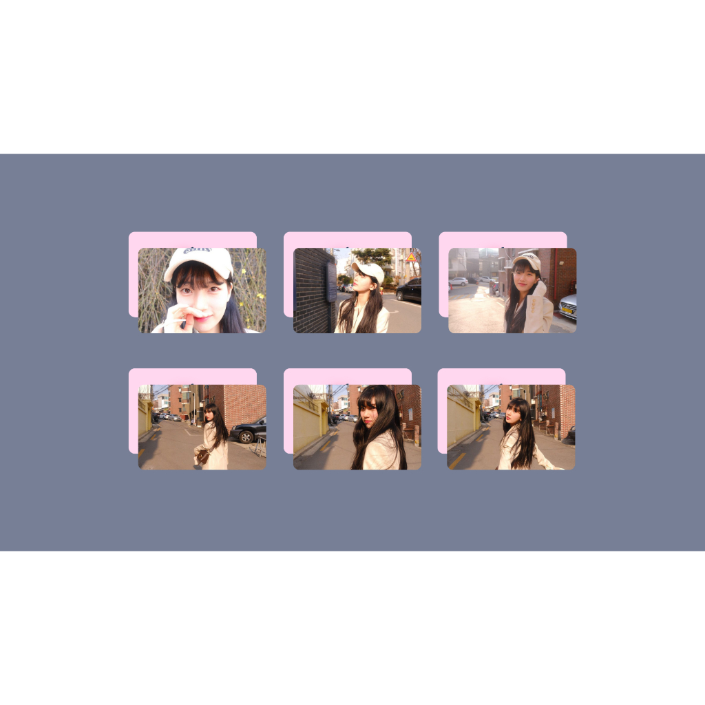 set card bo góc diễn viên Bae Suzy (phim Doona)