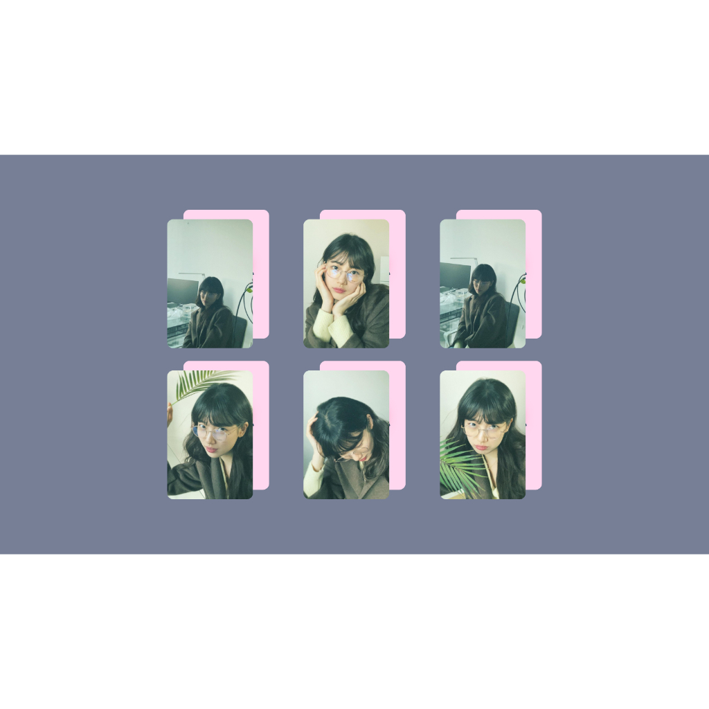 set card bo góc diễn viên Bae Suzy (phim Doona)