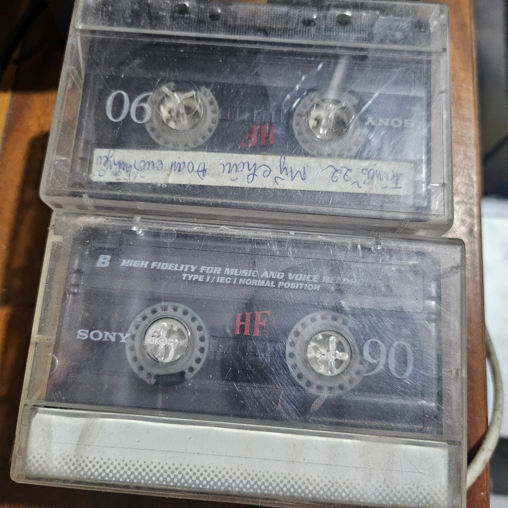 Băng cassette ghi âm 10 - 90 phút băng từ cũ ngẫu nhiên ghi âm 1 nước băng ghi âm thu sẵn khách mua về tự xoá và thu âm