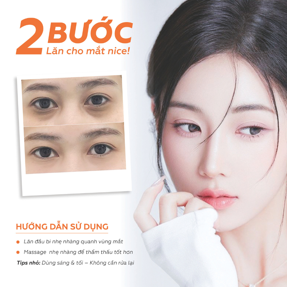 Son Dưỡng Quầng Thâm Mắt ENADE (10ml) - Hỗ Trợ Giảm Quầng Thâm Mắt,Giảm Nếp Nhăn Chiết Xuất Nghệ Trắng